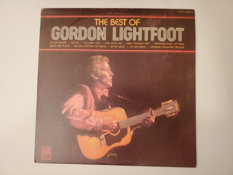 Gordon Lightfoot The Best of Gordon Lightfoot vinyl record